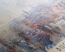 Bryansk Russia Wall Art, Panoramic Travel Poster, Panoramic Framed Canvas Print, City Wall Art, Wall Hanging Home Decor, Travel Art