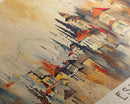 Eskisehir Turkey Panoramic Travel Poster, Framed Canvas Print or Metal Wall Art, Travel Art, Home Decor, Panoramic Painting, Midcentury Art