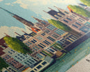 Breda Netherlands Panoramic Travel Poster, Framed Canvas Print or Metal Wall Art, Travel Art, Home Decor, Panoramic Painting, Midcentury Art