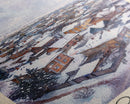 Horlivka Ukraine Winter Town Art, Framed Canvas Wall Art, Home Decor, Living Room Decor, Snowy Landscape Poster, Wall Art, Travel Poster Art