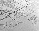 Gilbert City Map, Arizona Map, Map Art, Minimalist Art, Wall Art, Canvas Art, Lake House Décor, Ranch House Décor, Dorm Wall Décor, Home Art