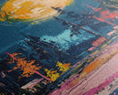 Spooky Moonlit Forest Framed Canvas Print, Halloween Wall Art, Haunted Landscape, Home Decor, Above Sofa Art, Gothic Artwork, Living Room