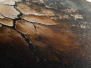 Wabi Sabi Wall Art, Framed Canvas Print, Cracked Earth Painting, Moody Art, Rustic Decor, Extra Wide Art, Abstract Landscape Art, Gift Idea
