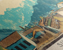 Sullana, Peru Panoramic Canvas Print, Sullana, Peru Painting, Peru Art, Sullana Travel Poster, Travel Art, Living Room Painting