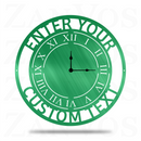 Clock EST Monogram