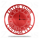 Clock EST Monogram