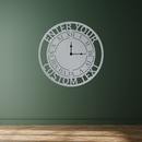 Clock EST Monogram