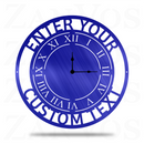 Clock EST Monogram