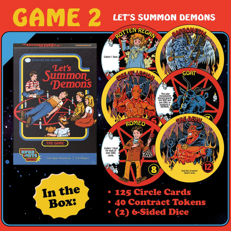 Let’s Summon Demons (Steven Rhodes Games Vol. 1)