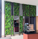 Country Fern Artificial Vertical Garden Green Wall Panel 40×40in 11 SQ FT – UV Resistant – Commercial Grade