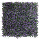 Purple Lavender Boxwood Artificial Vertical Garden Green Wall Panel 40×40in 11 SQ FT – UV Resistant – Commercial Grade