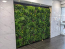 Country Fern Artificial Vertical Garden Green Wall Panel 40×40in 11 SQ FT – UV Resistant – Commercial Grade