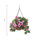 Artificial Hanging Basket – Petunia Flowering – UV Resistant