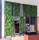 Country Fern Artificial Vertical Garden Green Wall Panel 40×40in 11 SQ FT – UV Resistant – Commercial Grade