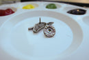 Artist's Hand with Brush Lapel Pin