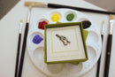 Artist's Hand with Brush Lapel Pin