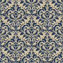 Dark Blue Pattern Wallpaper