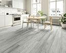 SPC Vinyl Rigid Core 7" Width 60" RL, 6mm Thick, 1.5mm IXPE Ashen Bay Silva Floors - Mazzia Collection Product shoot Kitchen view 1