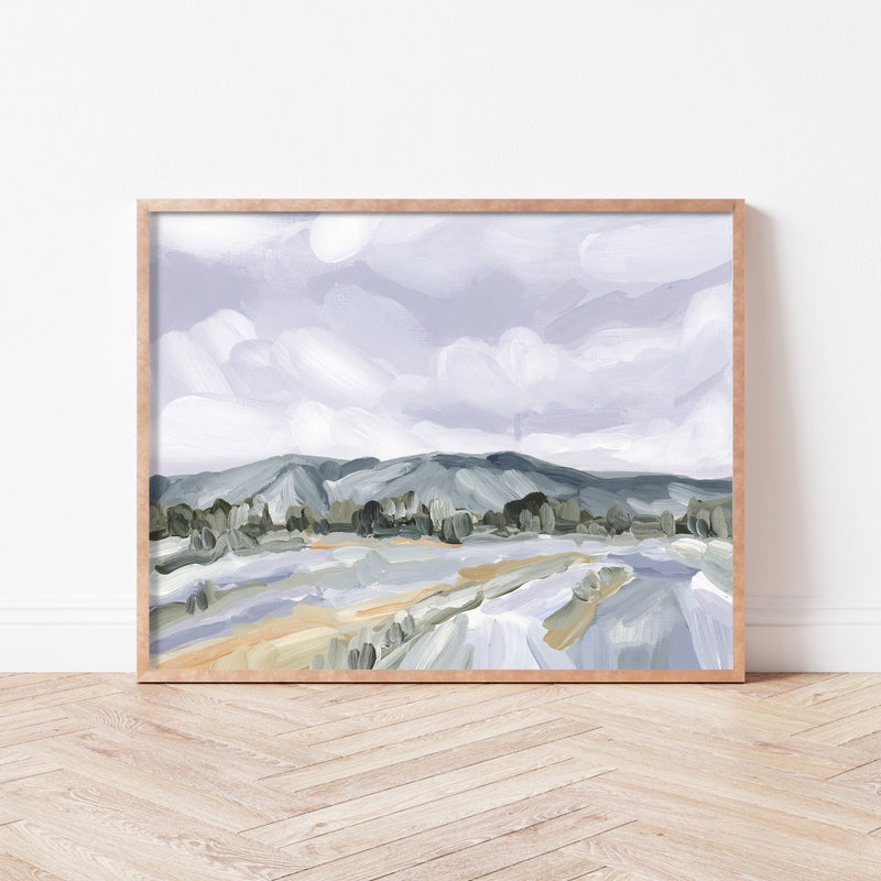 "Aspen Snow" Art Print