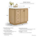 Aston 36" Bath Vanity Set