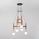 Astra Wood Chandelier
