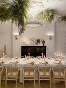 Athena Plaster Ring Chandelier
