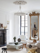 Athena Plaster Ring Chandelier