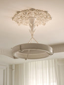 Athena Plaster Ring Chandelier