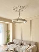 Athena Plaster Ring Chandelier