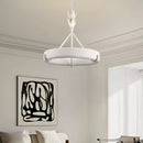 Athena Plaster Ring Chandelier
