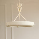 Athena Plaster Ring Chandelier