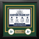 Athletics Custom MLB Baseball 8x10 Picture Frame Kit (Multiple Colors)
