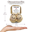 Positivity Eggs Crochet Support Doll, Encouragement Gift for Children and Adults