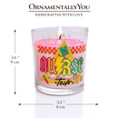 Nurse Tour Candle, Cute RN Nursing Lavender Scented Gift