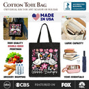 Funny Goose Bumps Floral Canvas Tote Bag, Sarcastic Goose Gift Shopper