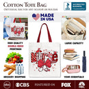 Valentine Nurse Coquette Bow Canvas Tote Bag, Cupid Favorite Nurse Work Shopper