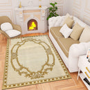 Premium Hand-Tufted Rug Made of 100% Wool  - Augustan Gold - 5x8 Feet