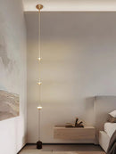 Aurevane Marble Tension Floor Lamp