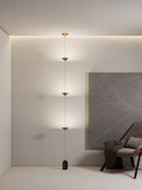 Aurevane Marble Tension Floor Lamp