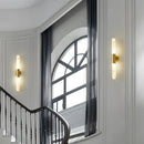 Aurevon Alabaster Linear Wall Sconce