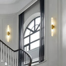 Aurevon Alabaster Linear Wall Sconce