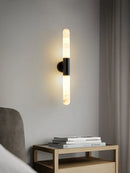 Aurevon Alabaster Linear Wall Sconce