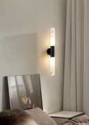 Aurevon Alabaster Linear Wall Sconce