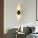 Aurevon Alabaster Linear Wall Sconce