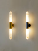 Aurevon Alabaster Linear Wall Sconce