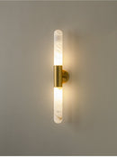 Aurevon Alabaster Linear Wall Sconce