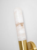 Aurevon Alabaster Linear Wall Sconce