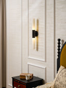 Aurevon Alabaster Linear Wall Sconce