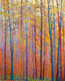 Autumn Coming Through - Limited Edition Canvas Print