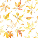 Yellow Fall Leaves Wallpaper - Removable Wallpaper